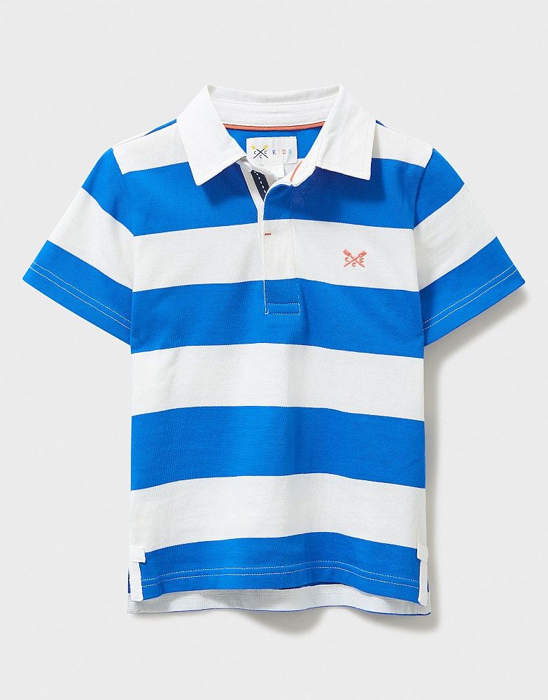 Boy's Short Sleeve Rugby Shirt from Crew Clothing Company | Crew Clothing (UK)