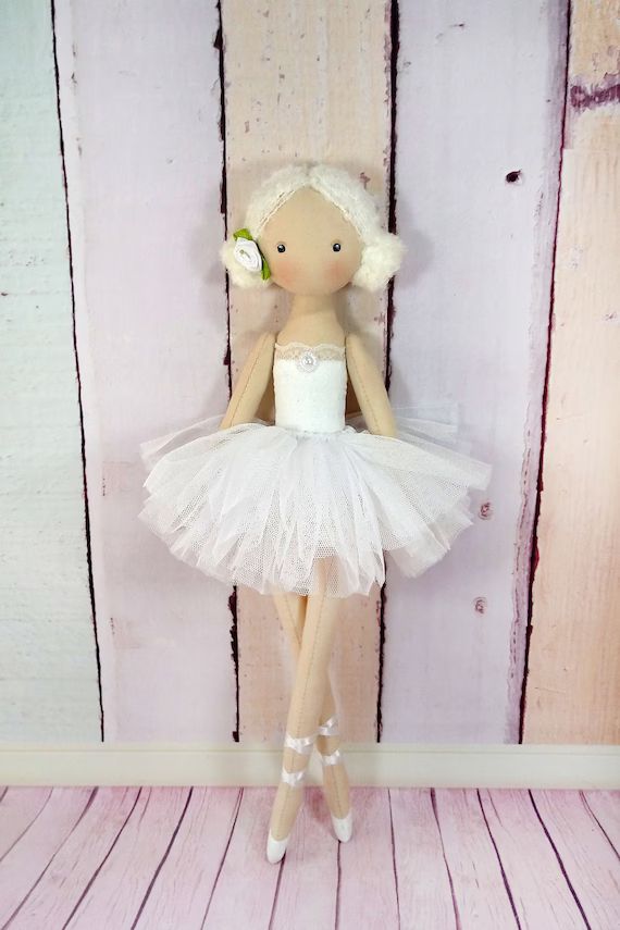 Ballerina DollTextile doll decorative dollcollectible dolls | Etsy | Etsy (US)