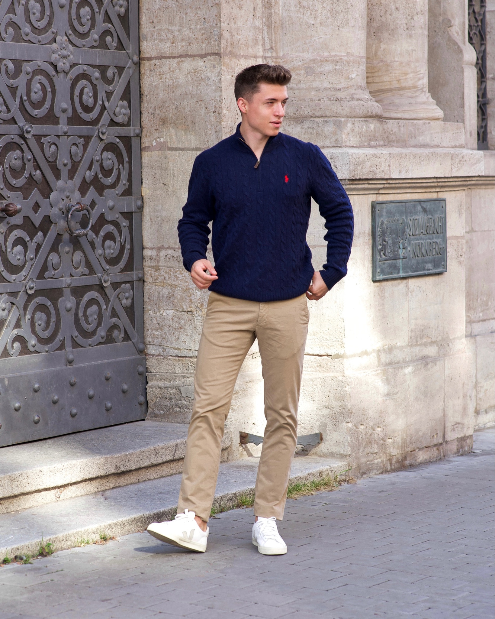 Fall Outfit Inspiration⚜️🍂

Navy Blue & Beige 

#LTKfindsunder100 #LTKstyletip #LTKmens