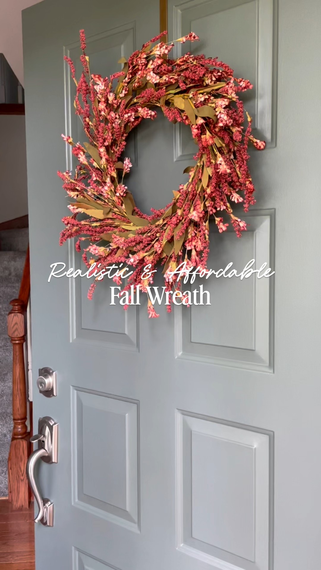 ✨Comment SHOP for links 🔗 ✨

I fell in love with the colors in this and decided to take a chance on this! It’s so beautiful and it looks very realistic! It’s awesome quality for the price! I love how it pops on my door (color is Pinecone Hill by @behrpaint).
.
.
.
.
.
.
#falldecor #autumn #budgetfriendly #fauxflowers #frontentry #entryway

#LTKFindsUnder50 #LTKHome #LTKSeasonal