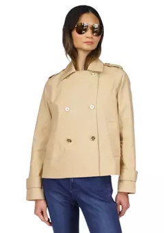 MICHAEL Michael Kors Women's Long Sleeve Double Breasted Trench Coat | Belk