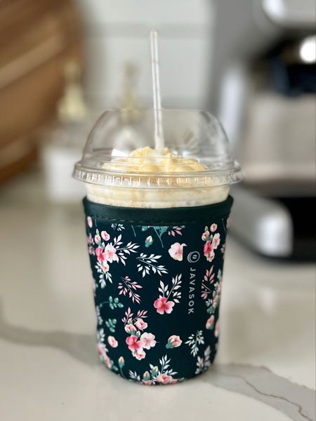 Favorite Amazon finds! Iced coffee coozie sokit java sok sleeve sok It Java Sok Iced Coffee & Cold Soda Insulated Neoprene Cup Sleeve. Gift idea coffee bar

#LTKfindsunder50 #LTKhome #LTKtravel