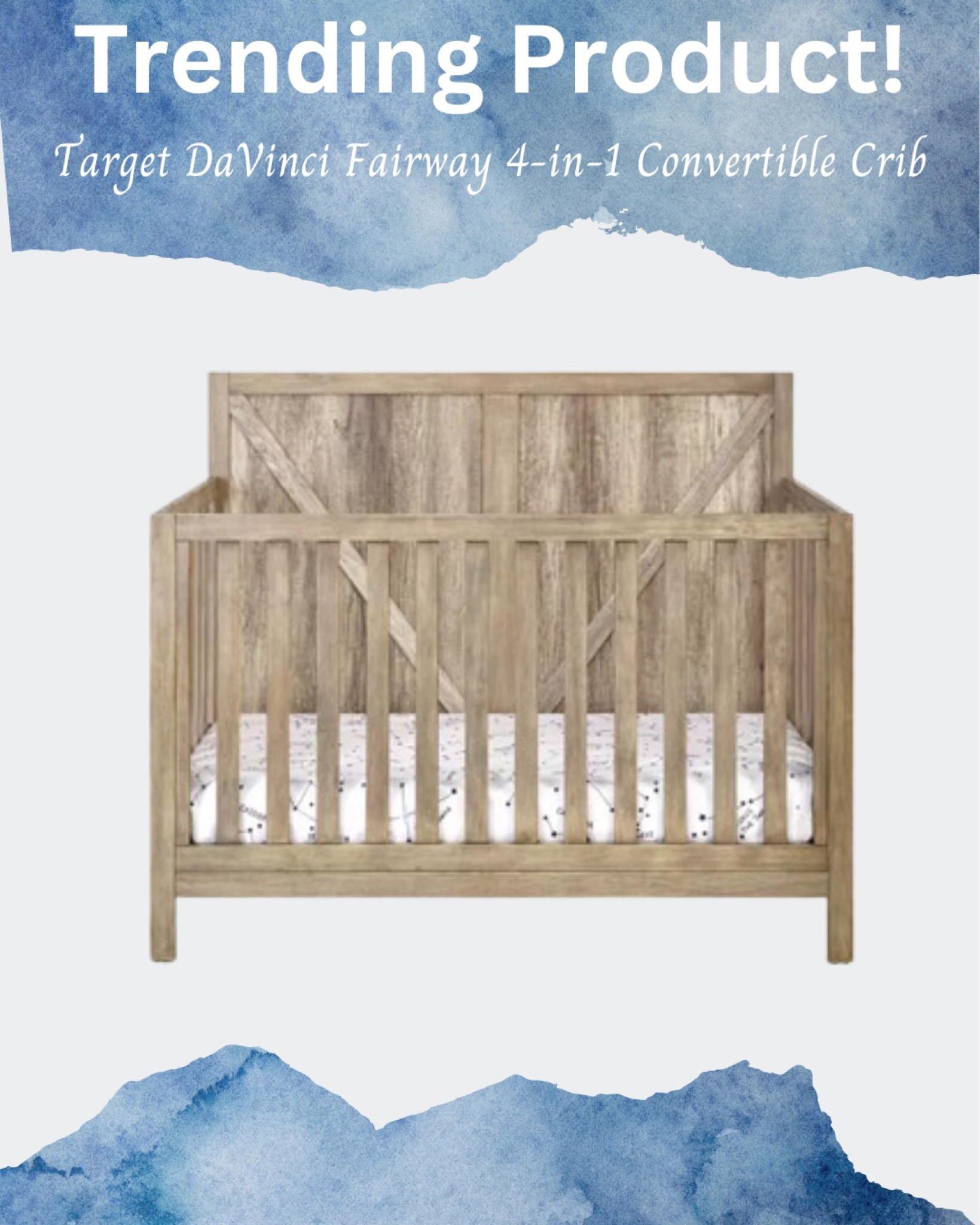 Davinci fairway 4 in hotsell 1 crib