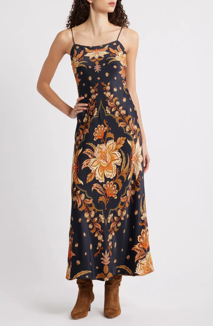 Majestic Garden Slip Maxi Dress | Nordstrom