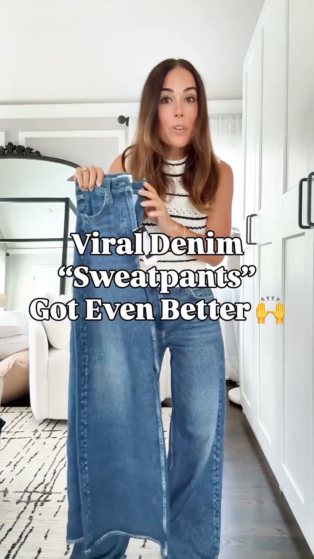 The viral denim “sweatpants”… but better 🙌🏻 They’re finally available in ankle length so I can actually wear them without hemming 👌🏻 Same insanely soft feel, same slouchy vibe, just perfect for us shorter girlies.

They run big — I recommend sizing down 1–2 sizes. I’m in a 24 here.

Nordstrom denim, viral jeans, ankle length jeans, denim sweatpants, jeans for petite women, fall denim trends

Follow my LTK @mrscasual on the @shop.LTK app to view this post and get my exclusive app-only content!

#LTKGiftGuide #LTKSeasonal #LTKOver40