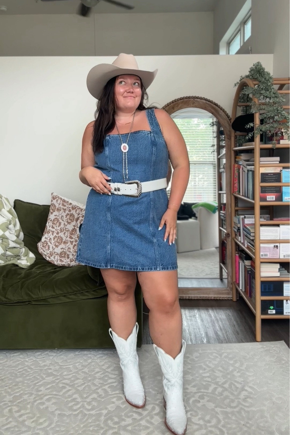 Mid size/size 16 country concert outfit ideas! Wearing size XL in dress & on sale rn! 

#LTKSaleAlert #LTKShoeCrush #LTKFindsUnder100