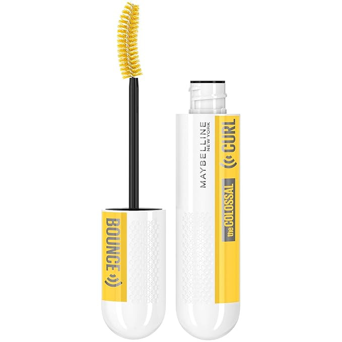 Maybelline Volum' Express Colossal Curl Bounce Washable Mascara, Blackest Black, 1 Count | Amazon (US)