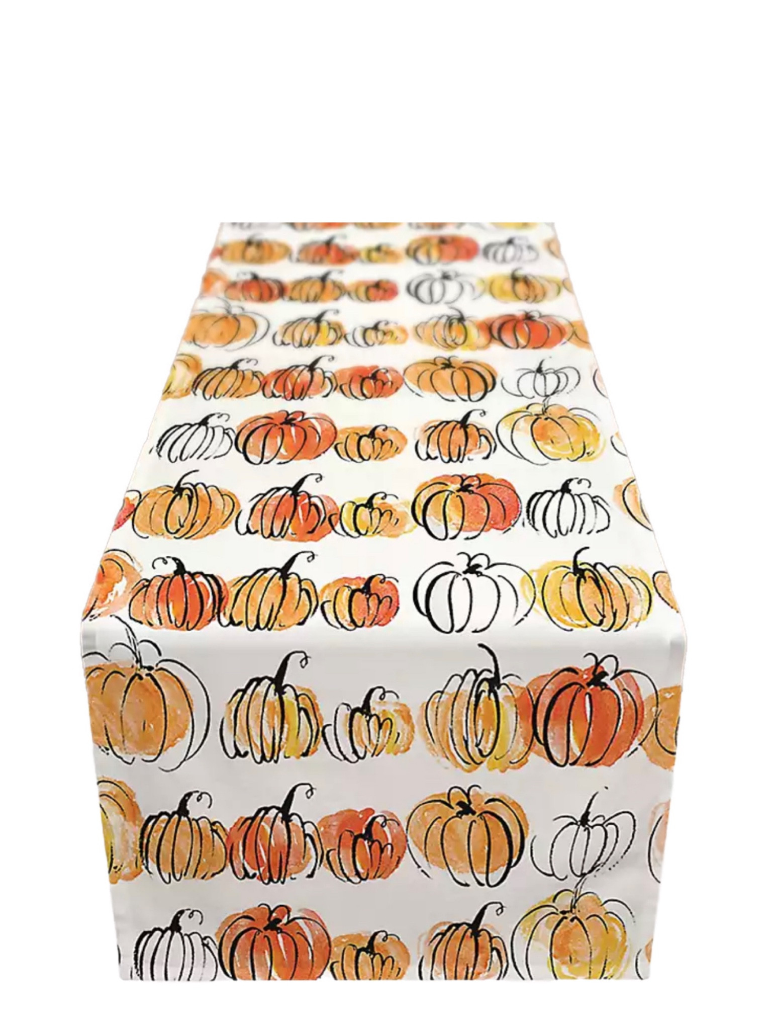 Watercolor pumpkin table runner for Halloween and/or Thanksgiving! 

#LTKHalloween #LTKHoliday #LTKSeasonal