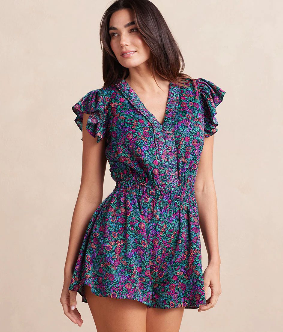 The Silky Luxe Ruffled Romper Cover-Up | SummerSalt