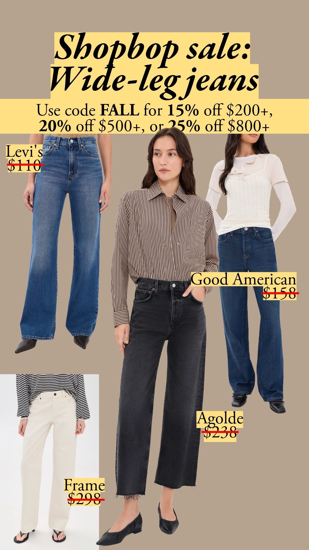 Use code FALL for 15% off $200+, 20% off $500+, or 25% off $800+

#LTKootd #LTKSeasonal #LTKSaleAlert