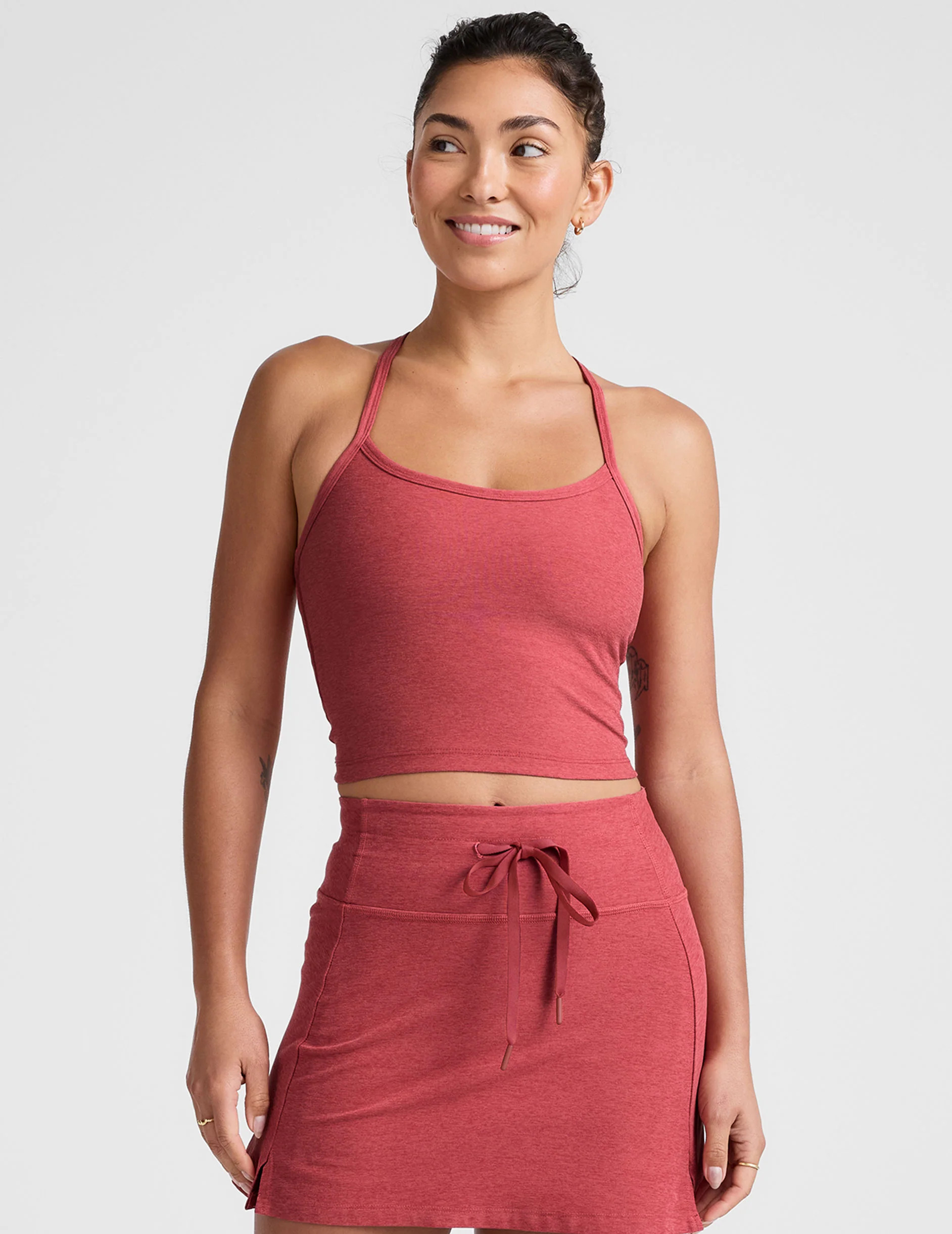 Spacedye Slim Racerback Cropped Tank | Beyond Yoga | Beyond Yoga