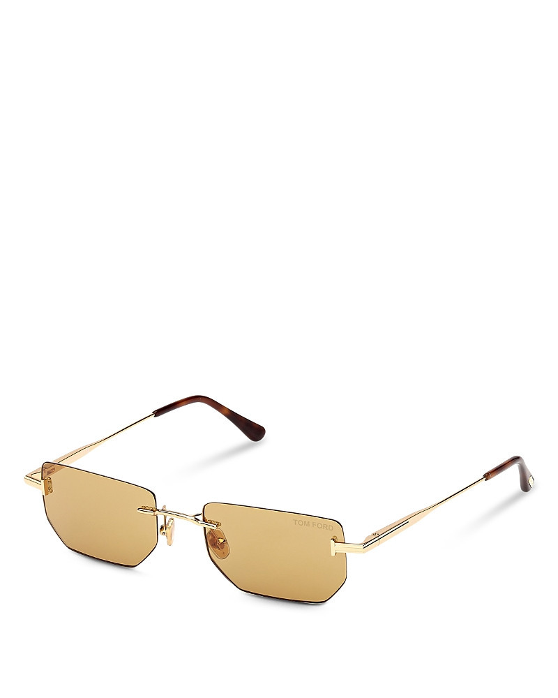 Tom Ford Ethan Geometric Sunglasses, 53mm | Bloomingdale's (US)