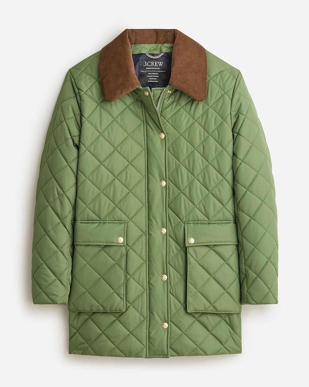 Petite heritage quilted Barn Jacket™ with PrimaLoft® | J.Crew US