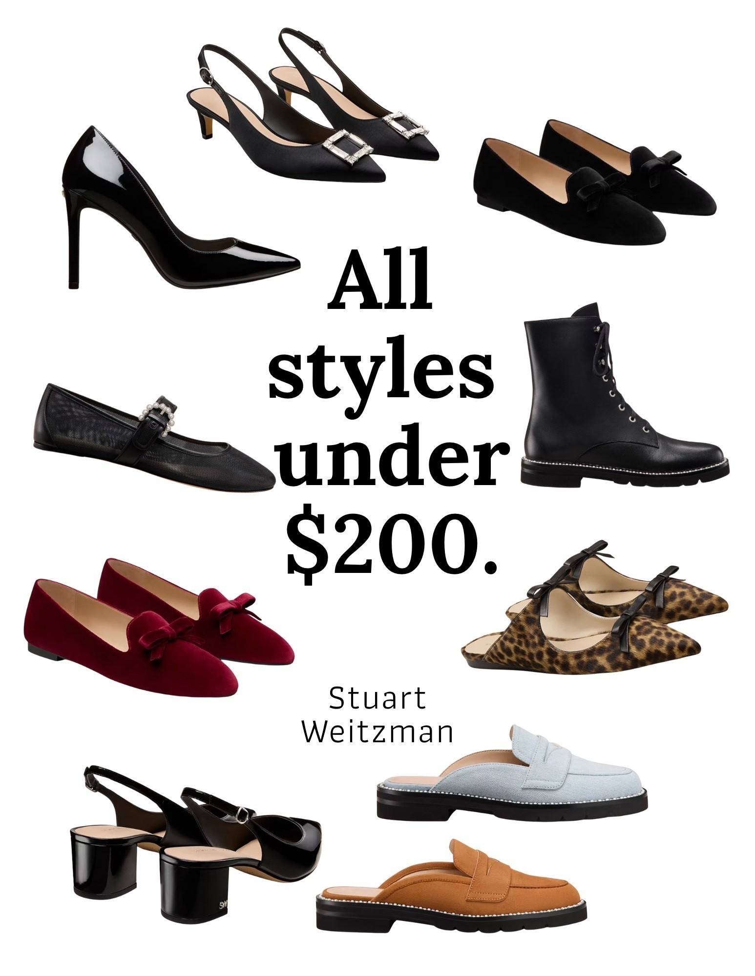 Stuart Weitzman is iconic for beautiful footwear! These luxury shoes are all under $200. 

#LTKFallSale #LTKSaleAlert #LTKShoeCrush