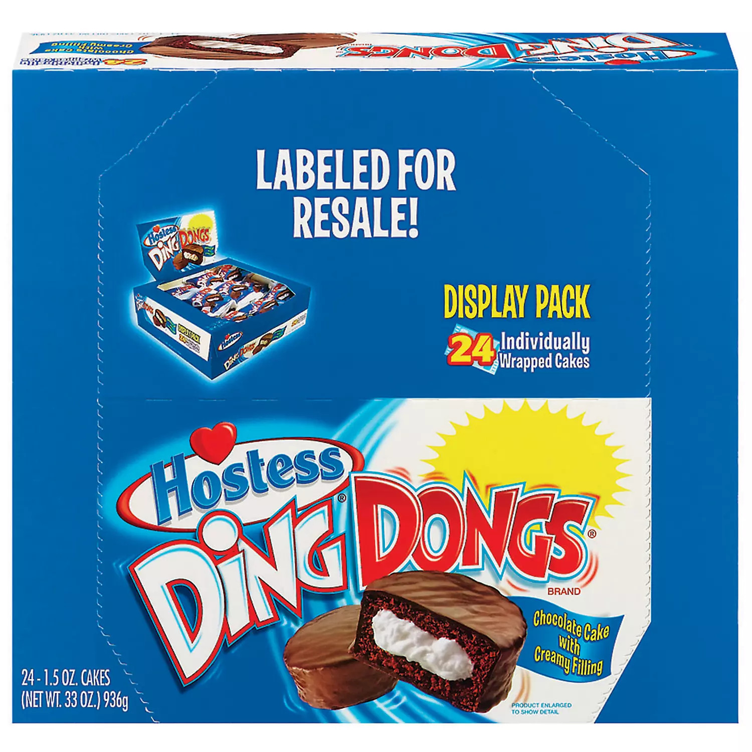 Hostess Ding Dongs, 1.27 oz., 16 pk. | Sam's Club