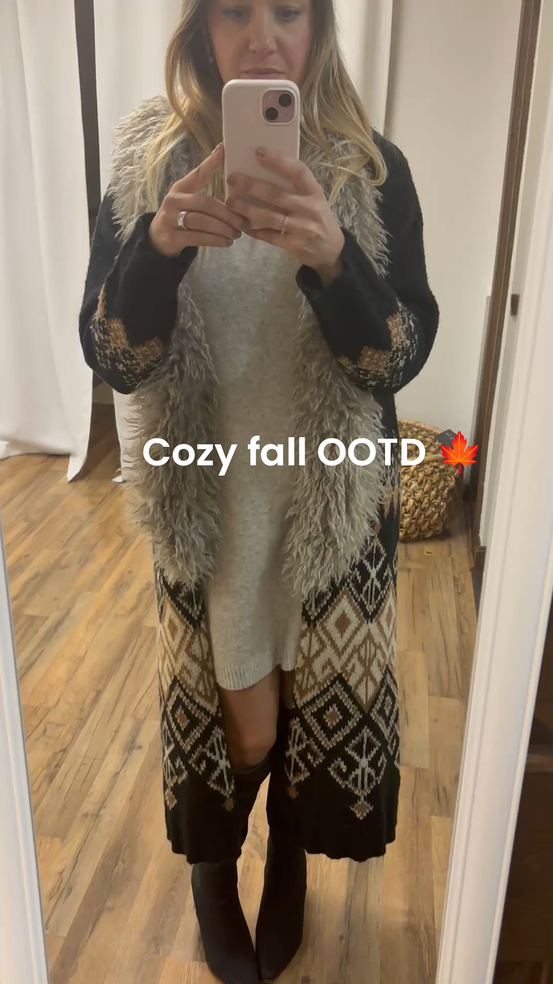 I shopped in my closet for today’s look and have been so cozy all day today in this oversized cardigan sweater for a beautiful fall day 🍁🍂 Sweater is a couple years old and so are my boots, so I have linked similar options 🩷

#LTKPetite #LTKSeasonal #LTKShoeCrush