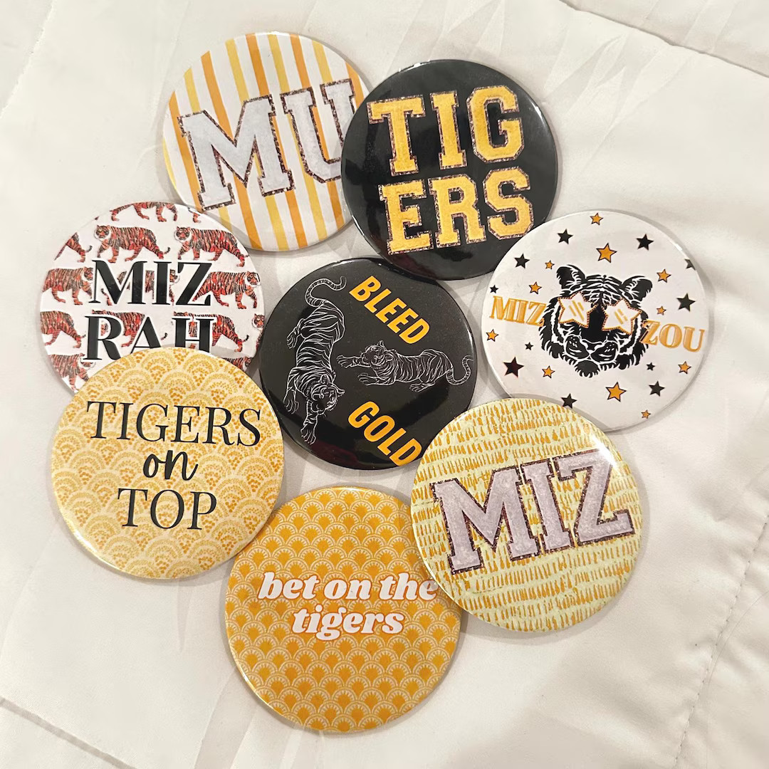 Mizzou Gameday Buttons - Etsy | Etsy (US)