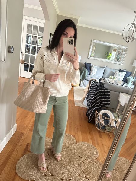 Xxs in sweater 
Tts jeans 
Sandals tts- use code:
Coco20


#LTKfindsunder50 #LTKshoecrush #LTKstyletip