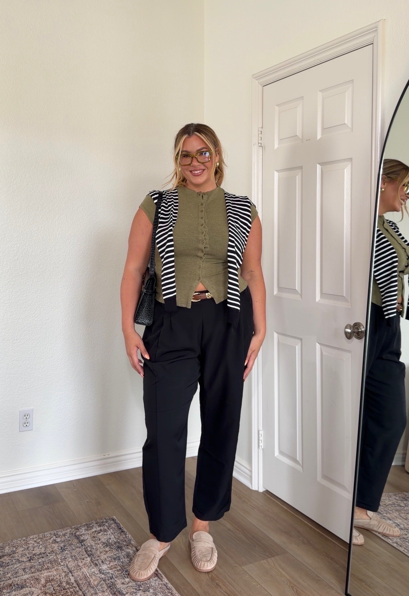 affordable workwear from Amazon ✨ wearing an xxl in these pants and a large in the top!

#LTKMidsize #LTKTall #LTKWorkwear