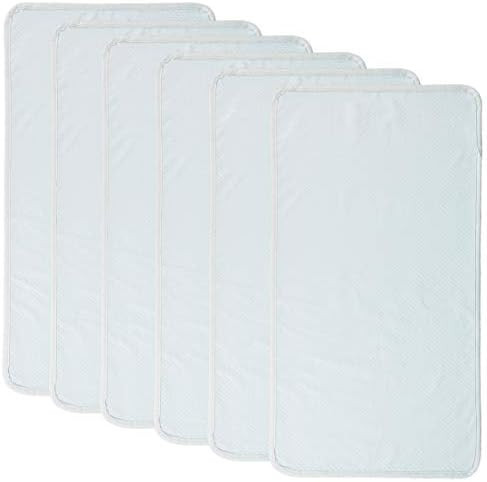 Belsden 6PK Extra Large Quilted Changing Pad Liners Waterproof, Cotton Bamboo Ultra Soft Changing... | Amazon (US)