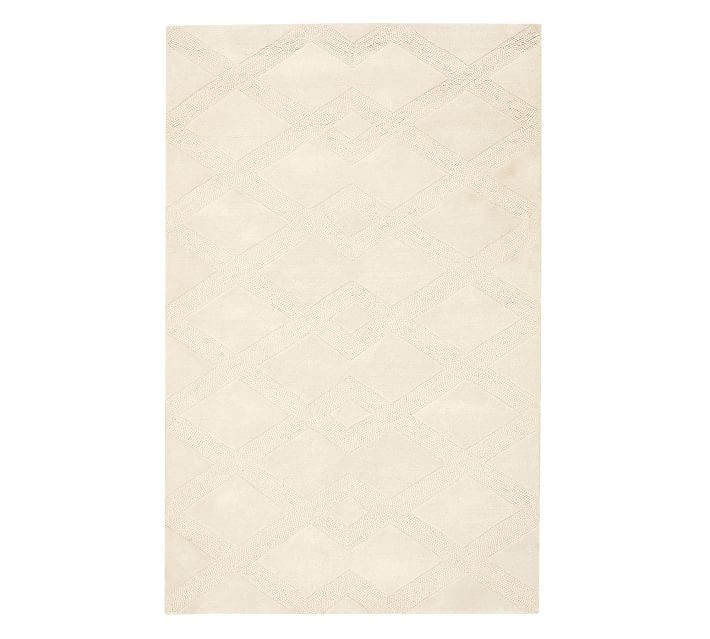 Chase Textured Hand Tufted Wool Rug | Pottery Barn (US)