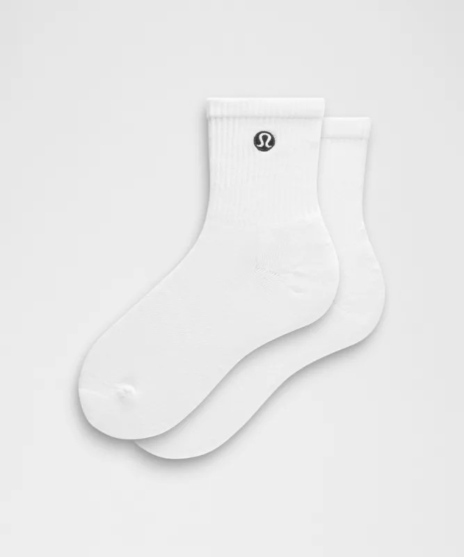 Unisex Daily Essential Quarter Socks | lululemon UK