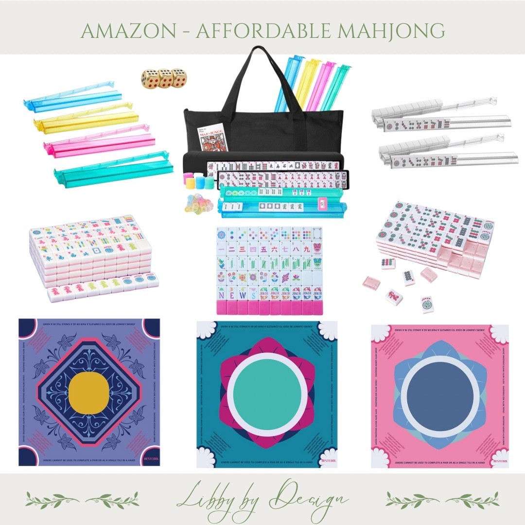 Timeless tradition, thoughtfully priced — discover the art of mah-jongg with this refined, affordable pieces on Amazon! 

#LTKHome