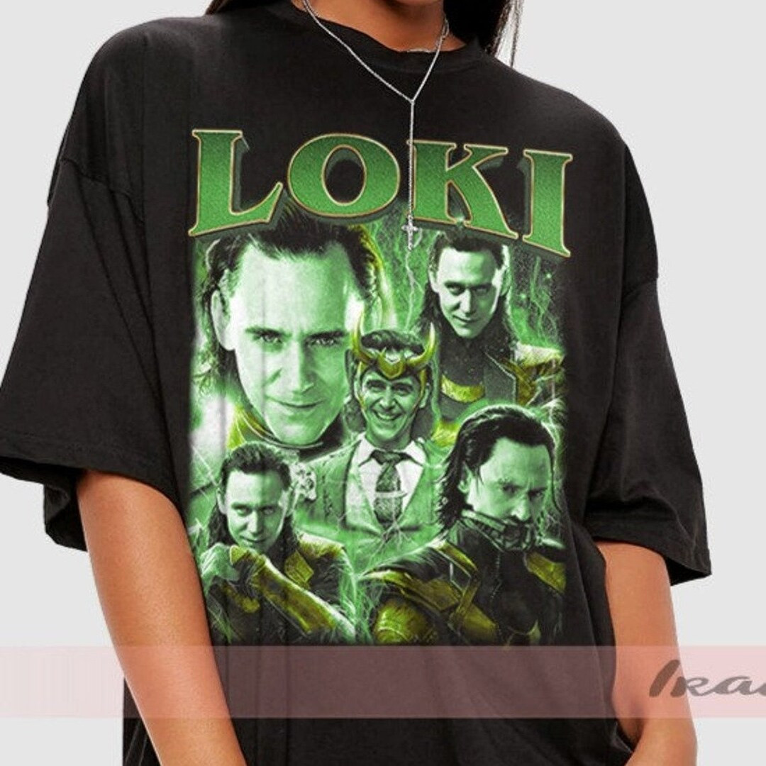 Vintage Loki Laufeyson shirt, Loki Laufeyson Homage T-shirt, Homage T-Shirt, Tom Hiddleston Shirt... | Etsy (US)