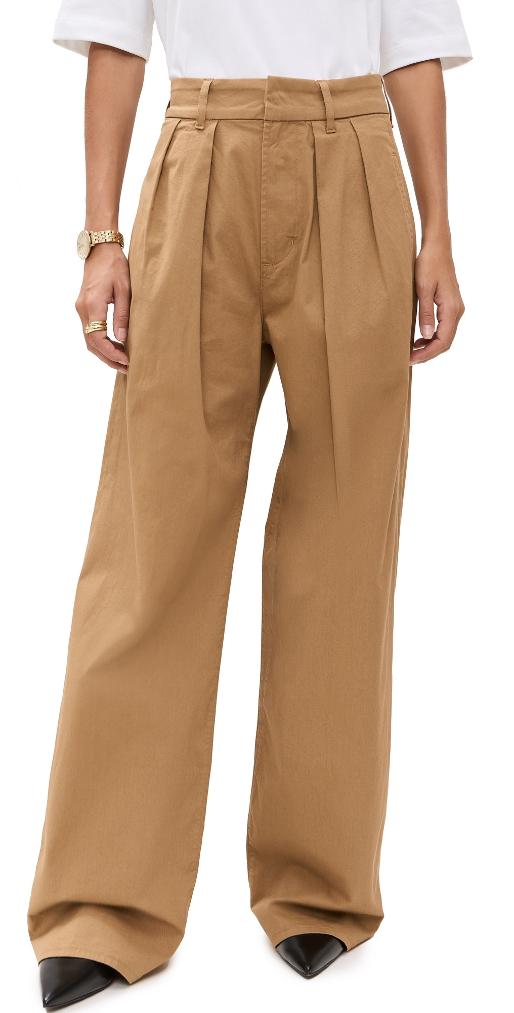 Citizens of Humanity Petra Pleated Trousers Nano 30 | Shopbop