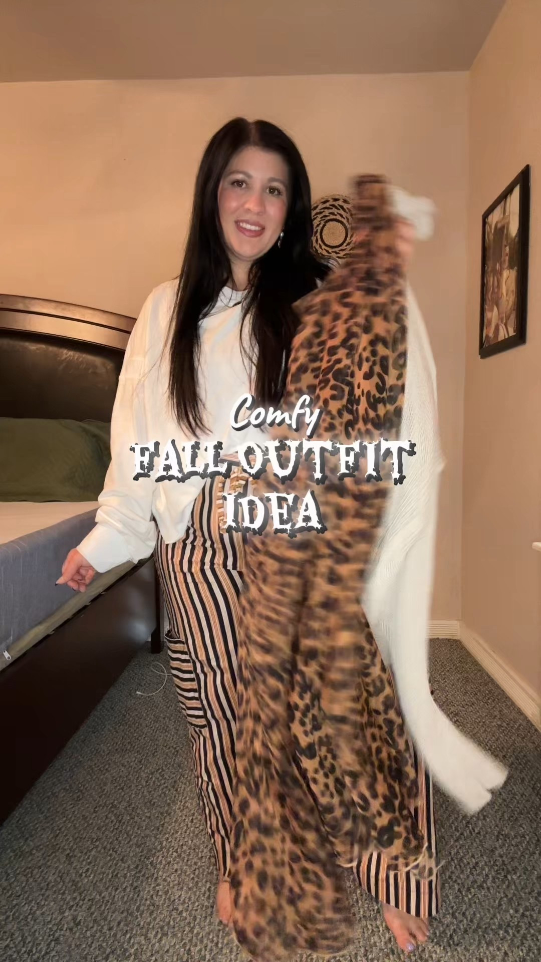 Neutral tones + cozy textures = fall perfection 🤎 this leopard print skirt is perfect for fall. Plus it has an elastic waist so it’s nice and comfy  

#LTKFindsUnder50 #LTKFindsUnder100 #LTKSeasonal