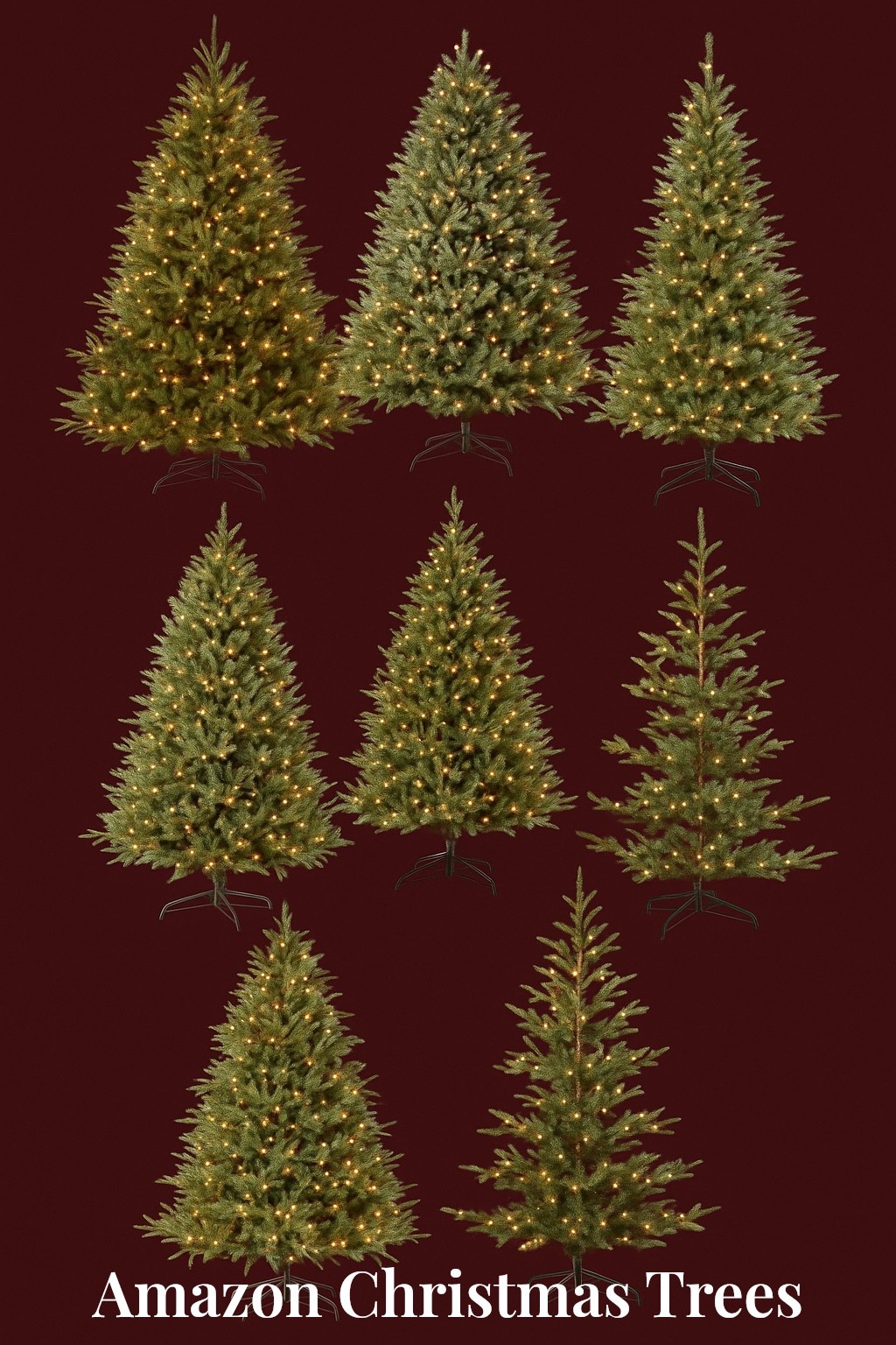 Amazon Christmas trees Holiday Home Decor Slim Christmas trees Twinkle light Christmas tree

#LTKSeasonal #LTKHoliday