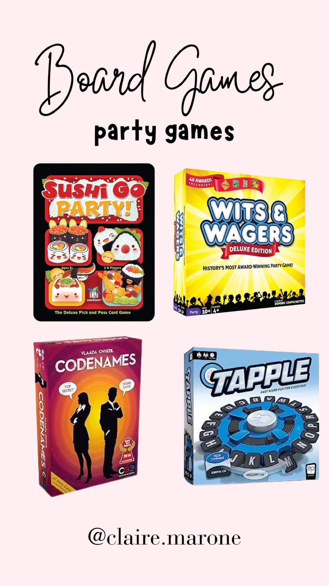 Perfect party games to play with friends and/or family! 🥳

#LTKHoliday #LTKGiftGuide #LTKfamily