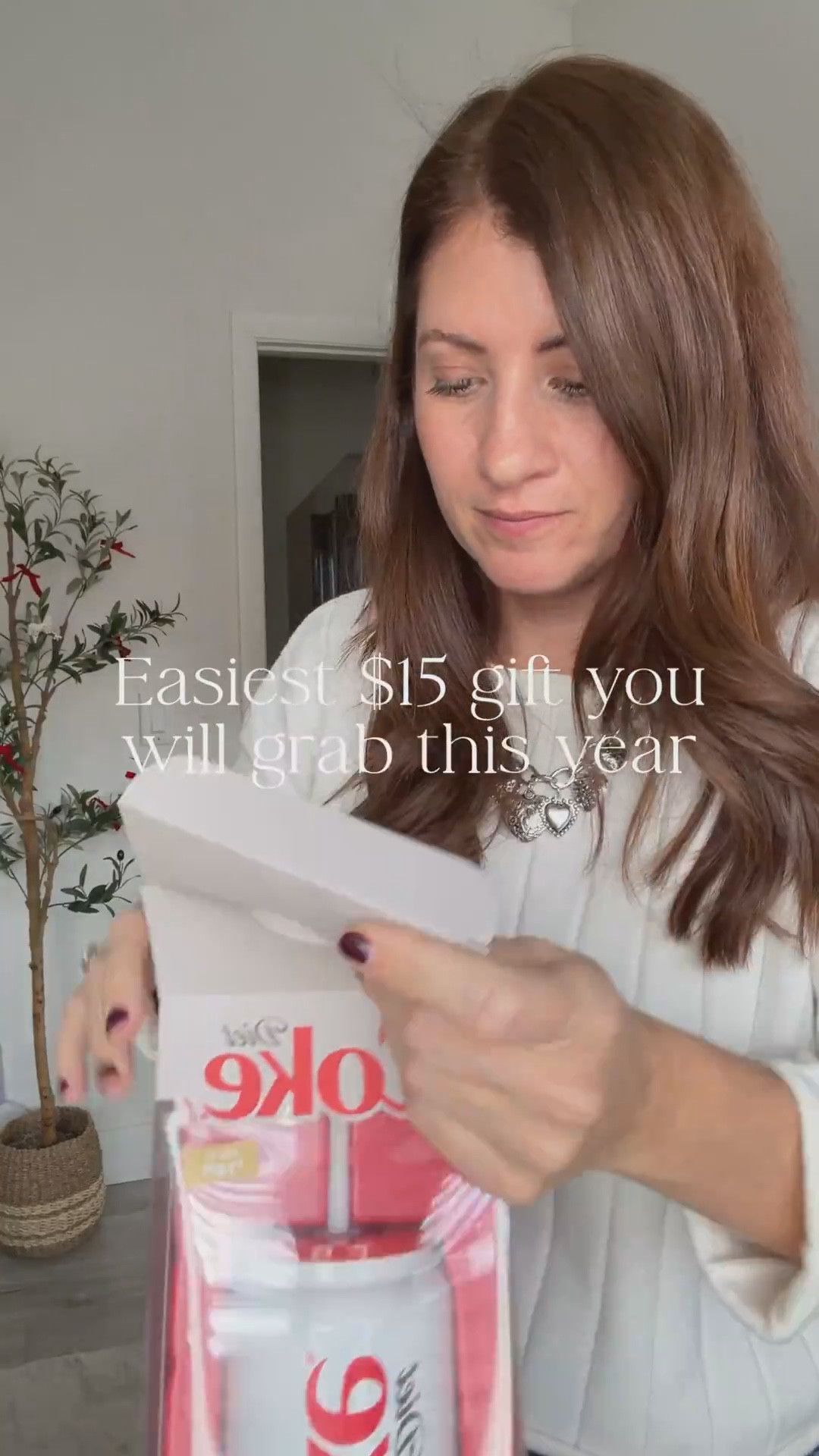 The easiest $15 gift you’ll grab this year. 🎁✨
This adorable little tumbler set is SUCH a fun holiday surprise — a cute can-style cup with a straw, filled with mini pretzels inside. It’s the perfect under-$20 gift for teachers, neighbors, coworkers, girlfriends… and especially the soda-lover in your life. 😉💛

Grab it before it sells out — these always go fast!

Sizing + details are linked in LTK, and
comment SHOP for the links.
Follow @styledinasnap_ for more budget-friendly holiday finds!

Who would you gift this to?👇

#AffordableStyle #BudgetFinds #GiftIdeas #HolidayDeals #ChicOnABudget #CuteAndAffordable #Under20Finds #HolidayGifts #HolidayInspo #ShopOnABudget