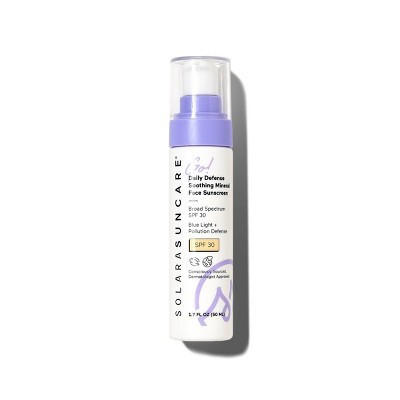 Solara Suncare Go! Daily Defense Soothing Mineral Face Sunscreen - SPF 30 - 1.7 fl oz: Paraben-Free, Oil-Free, Vegan, Lotion | Target