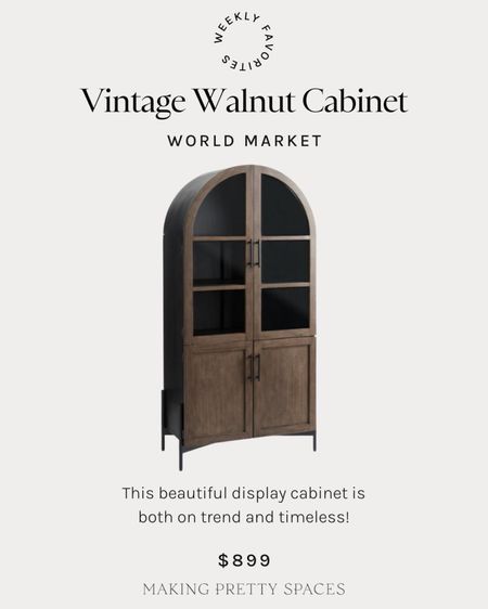 Shop this vintage walnut cabinet from world market! 
Storage, cabinet, walnut, world market, on trend

#LTKitbag #LTKstyletip #LTKhome