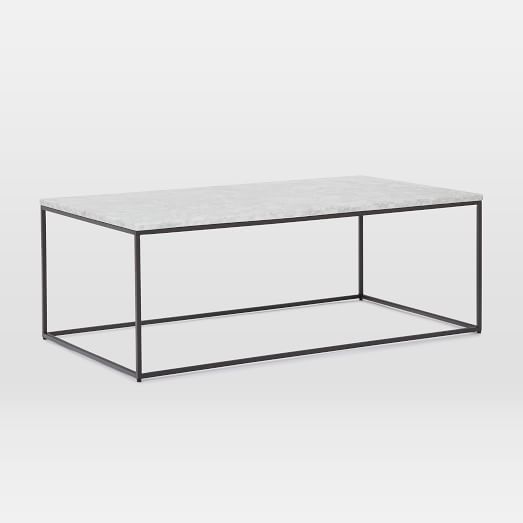 Streamline Coffee Table - Marble | West Elm (US)