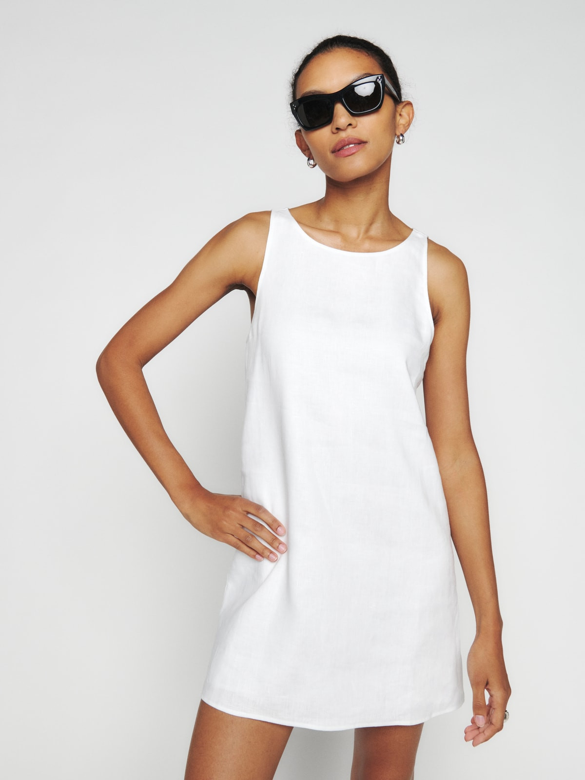 Jessi Linen Dress | Reformation (Global)