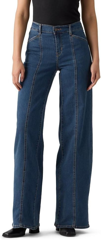 Levi's Women's 318 Shaping Wide-Leg Jeans | Amazon (US)