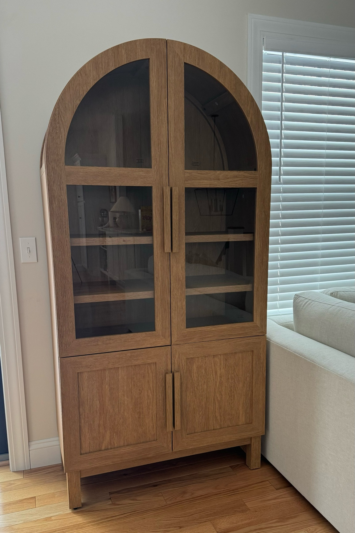 Walmart Arched Cabinet 

#LTKHome #LTKFamily