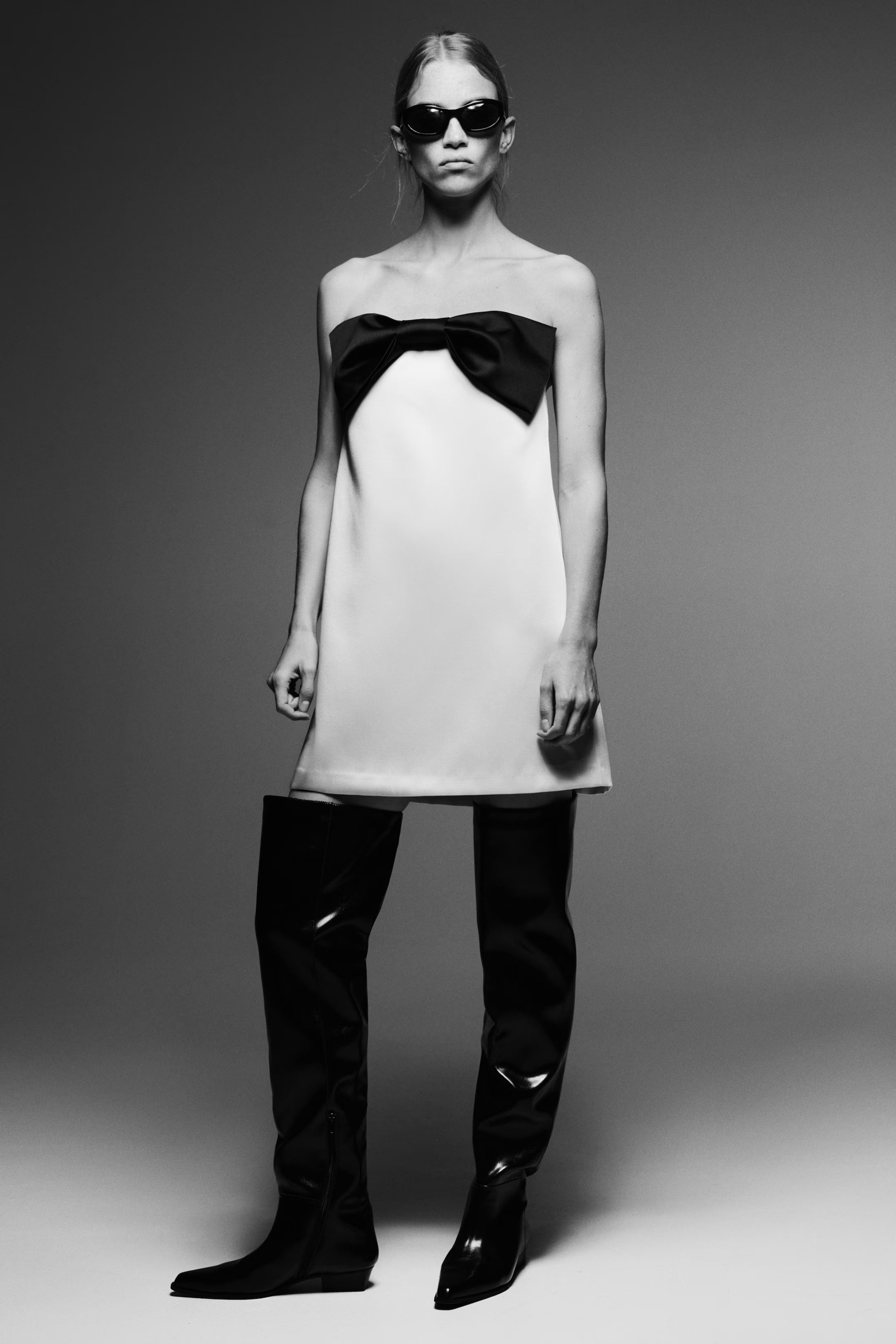 Bow-front bandeau dress | H&M (UK, MY, IN, SG, PH, TW, HK)