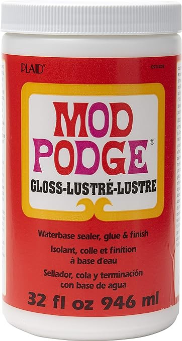Mod Podge Gloss Sealer, Glue & Finish: All-in-One Craft Solution- Quick Dry, Easy Clean, for Wood... | Amazon (US)