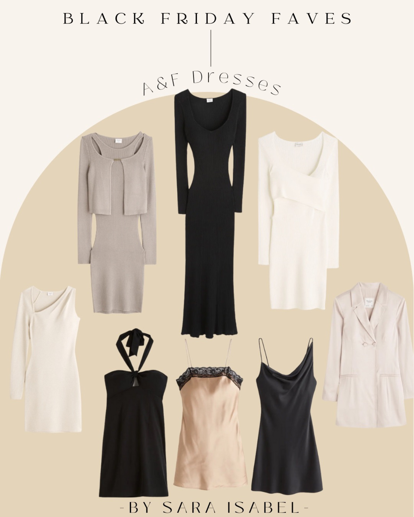 Abercrombie & Fitch Black Friday favorites! #blackfriday #cybermonday #abercrombiesale #dresses #holidaydresses

#LTKHoliday #LTKGiftGuide #LTKCyberweek