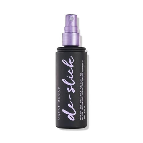 Urban Decay De-Slick Mattifying Makeup Setting Spray for Face (Full Size), Waterproof, Smudge-proof, Oil & Shine Control, for Oily Combination Skin, Oil-free, Vegan, Cruelty-free - 4 fl oz | Amazon (US)