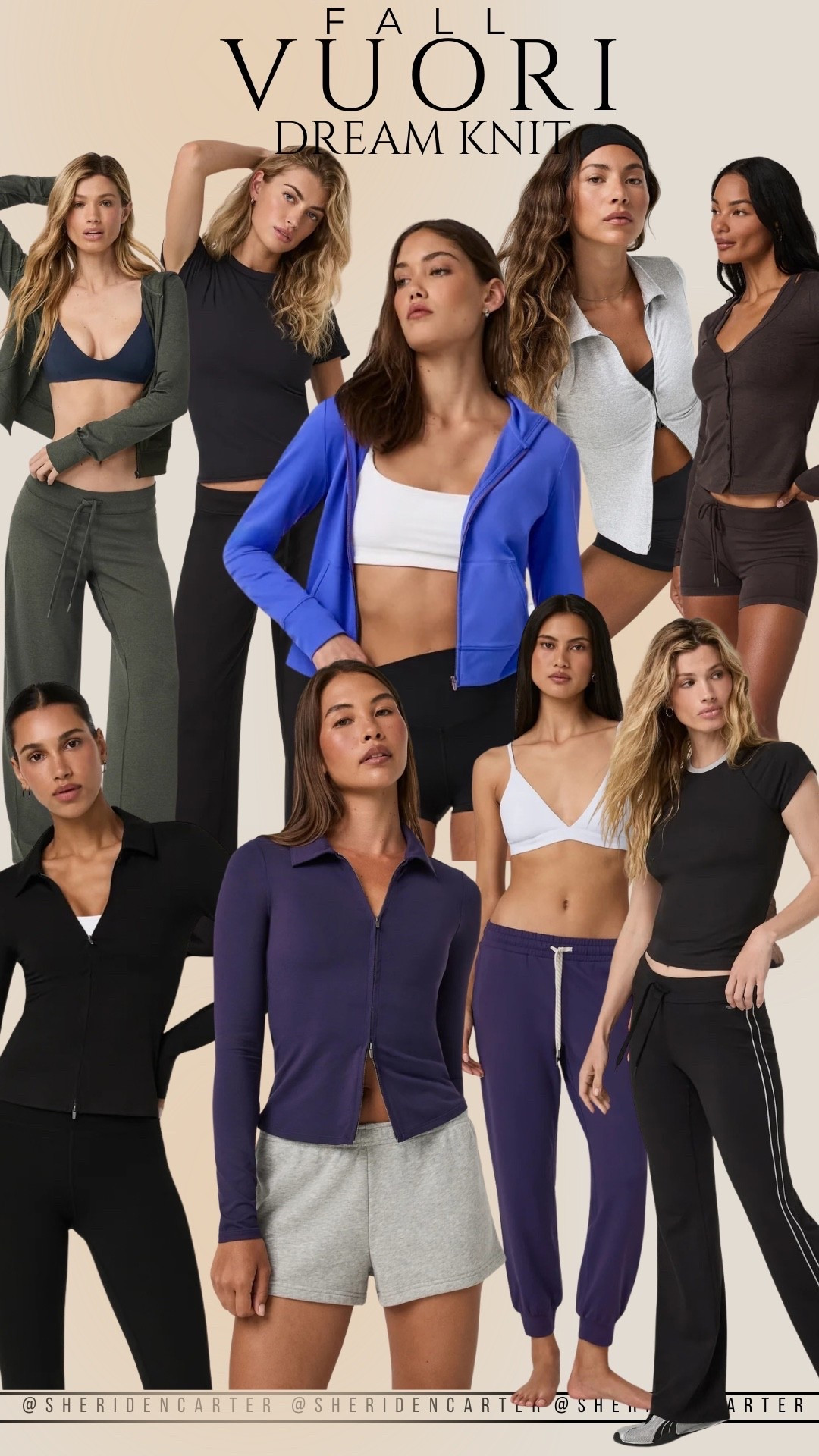 Vuori DREAM KNIT collection! The most comfy material perfect for fall!