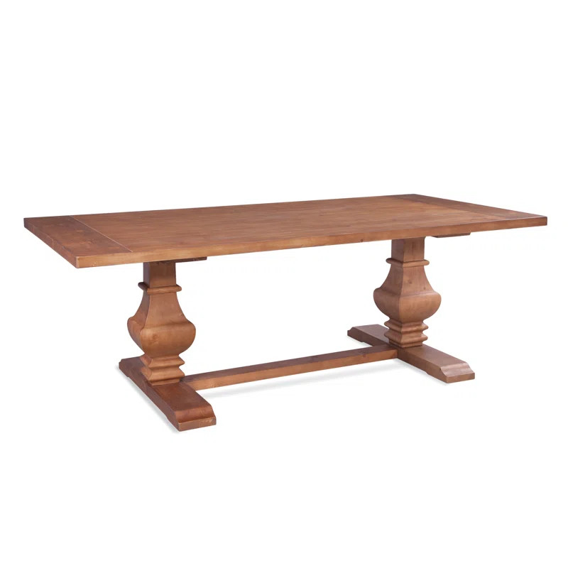 Tekamah Pine Solid Wood Dining Table | Wayfair North America