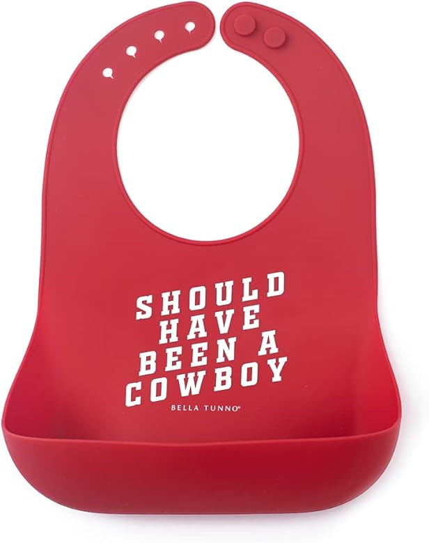 BELLA TUNNO Wonder Bib – Silicone Baby Bib for Girls & Boys with Adjustable Neck, Non-toxic & B... | Amazon (US)