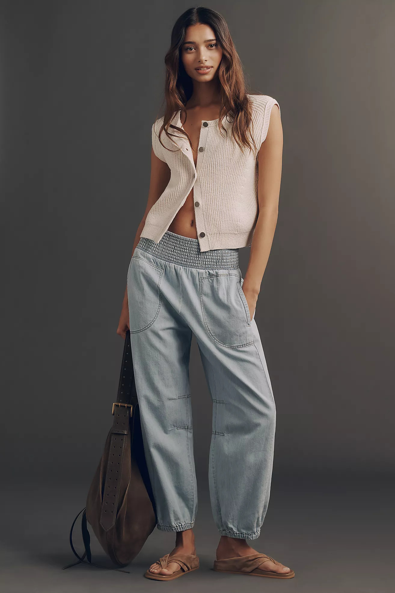 Reese 100% Cotton Joggers | Anthropologie (US)