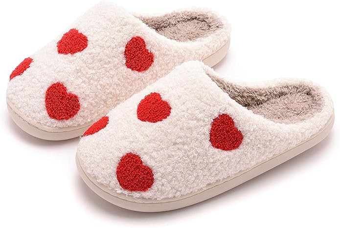 Fun Cute Trendy Colorful Cartoon Illustrated Cozy Fluffy Plush Fur Slip On Cushion House Slippers... | Amazon (US)