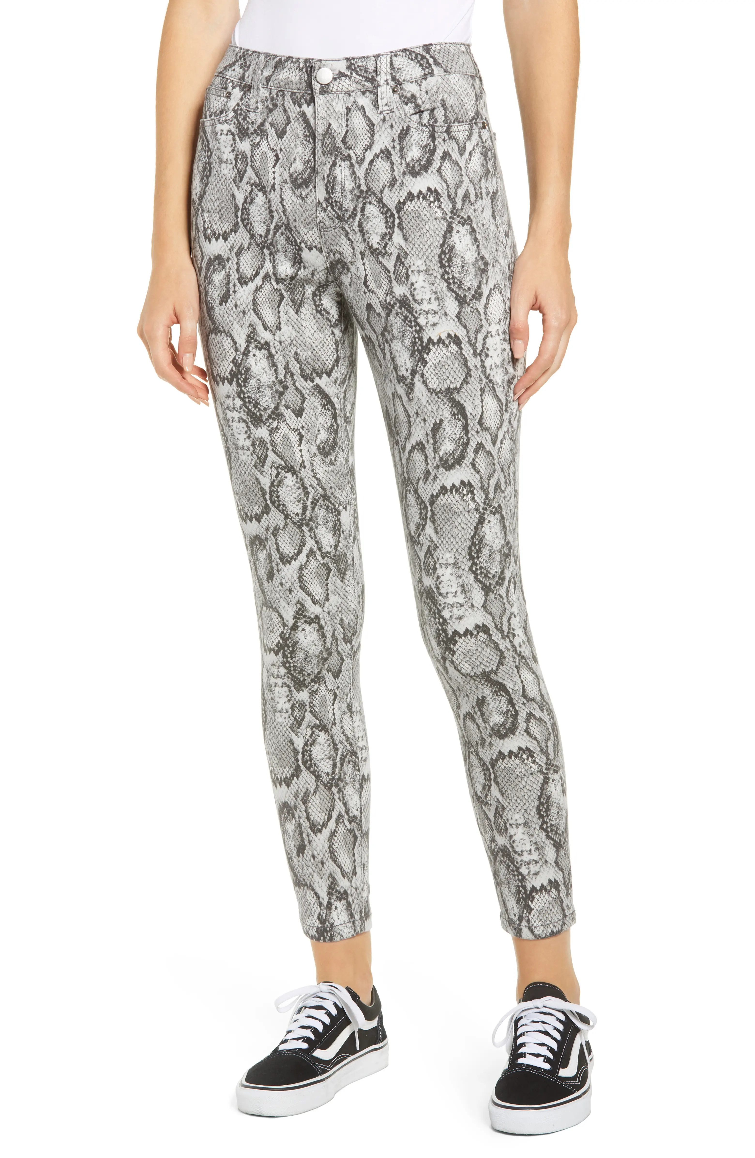 Snake Print High Waist Jeggings | Nordstrom