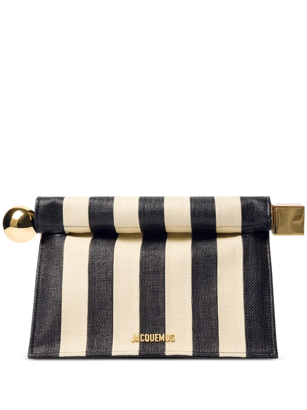 Jacquemus La Rond Carré Clutch Bag | Neutrals | FARFETCH | Farfetch Global